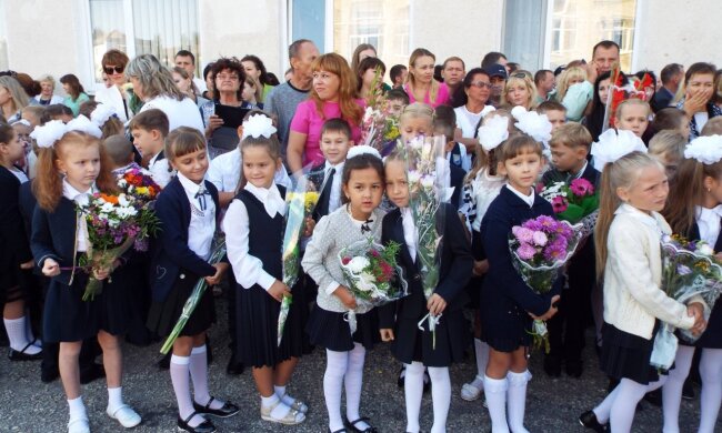 Привітання на День знань у листівках