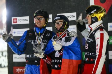 Александр Абраменко занял второе место на чемпионате мира по фристайлу