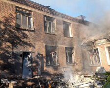 Ракетный удар по учебному заведению в Балаклее