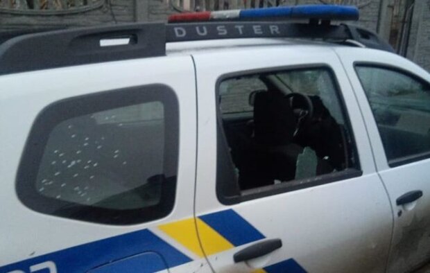 Стрельба под Киевом, Национальная полиция