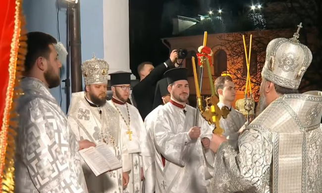 Великдень 2022, богослужіння ПЦУ фото Знай.ua