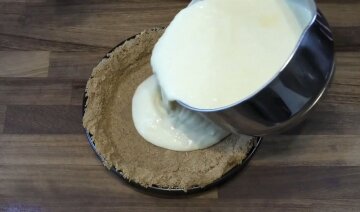 Молочный тарт: фото скрин Ютуб