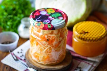 Квашеная капуста с медом, фото из свободных источников