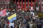 Масштабна акція в Києві: з'явилися відео та фото