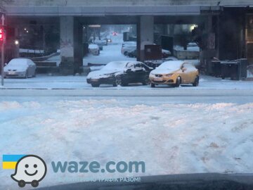 Негода в Києві, фото: Waze