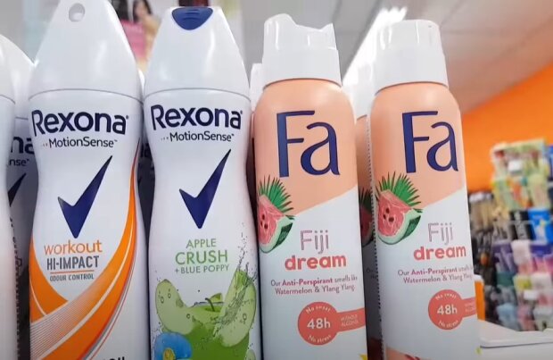 Rexona – спонсор войны. Фото скрин с YouTube