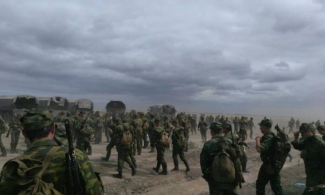 Навчання: військо окупанта відпрацювало наступ 