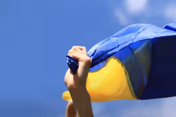 Флаг Украини, изображение из свободных источников