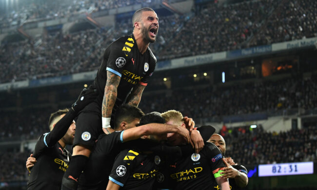 Манчестер Сити обыграл Реал в матче Лиги чемпионов, Getty Images