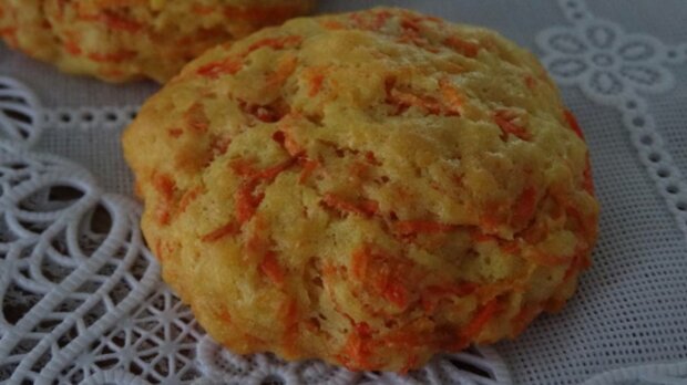Морквяне печиво, фото: вільне джерело