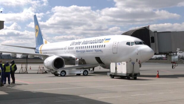 Самолет, фото: скриншот из видео