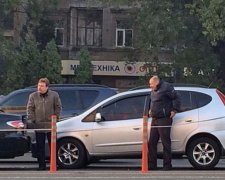 У Києві на проспекті Перемоги зіткнулися чотири автомобілі (фото)