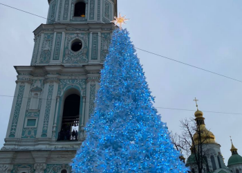 Главная елка страны-2025, Софиевская площадь, фото: Знай.ua