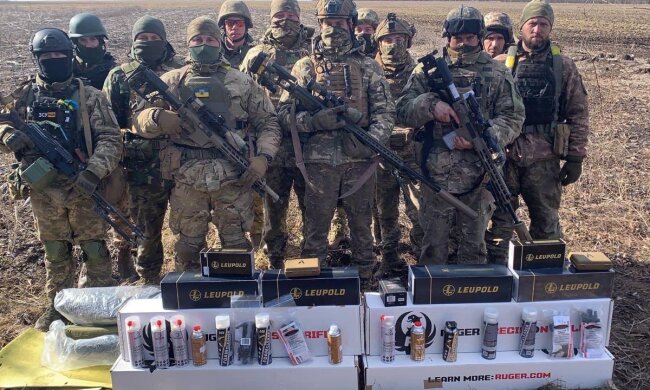 Украинские защитники получили новые снайперские винтовки