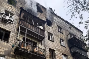 последствия атаки на Киев 07.05.2025