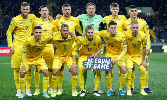 Сборная Украины, фото: REUTERS
