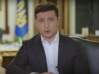 Володимир Зеленский, скріншот з відео