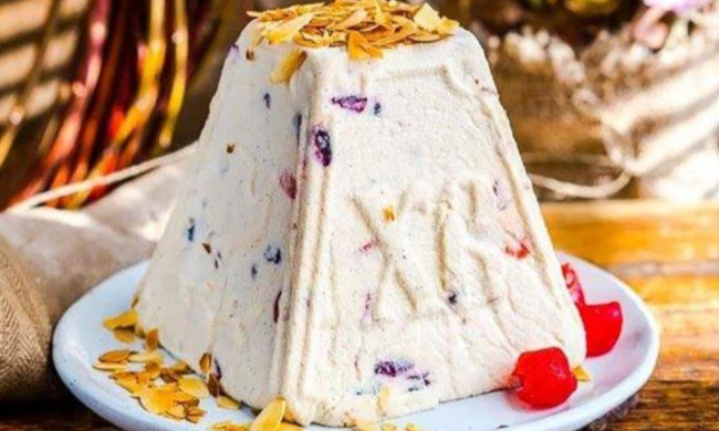 Творожная паска, кадр с видео