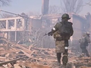 Російські окупанти, фото: скріншот з відео