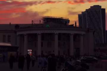 Київ, метро, кадр з відео