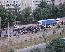 Конфликт возле ТЦК на Сыхове во Львове