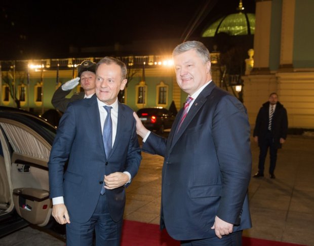 Встреча Порошенко с Президентом Европейского Совета