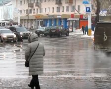 Дождь, скриншот из видео