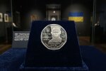 срібна пам'ятна монета восьмикутник НБУ Олександра Екстер