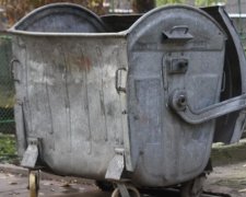 Доигрался: голову райсовета выкинули в мусорный бак (видео)