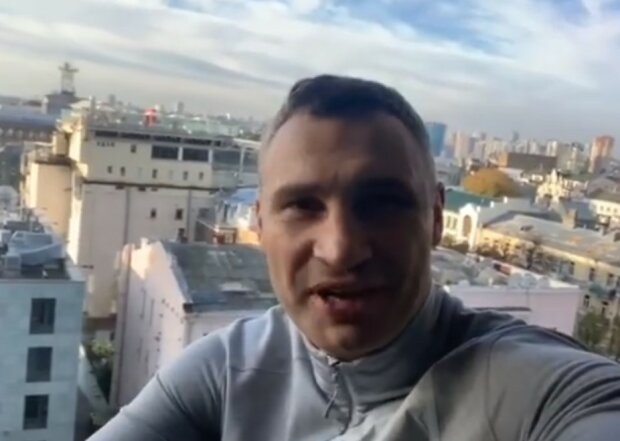 Віталій Кличко, кадр з відео