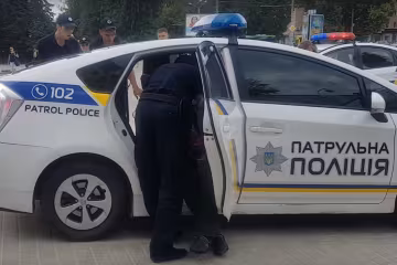 Задержание, скриншот из видео
