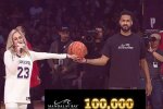 Баскетбольный болельщик выиграл $100 тыс. на матче любимой команды