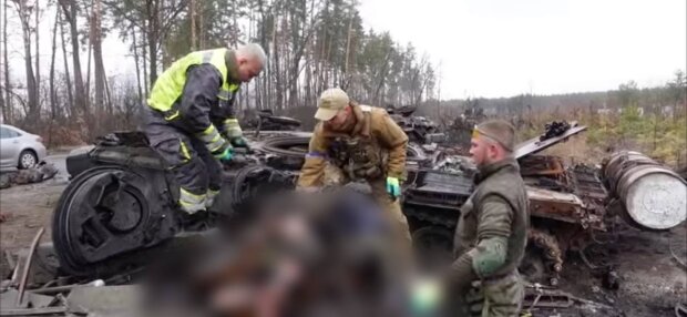 Разбитый танк, фото: скриншот из видео