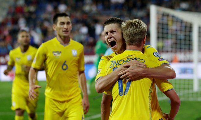 Сборная Украины по футболу поднялась в рейтинге ФИФА