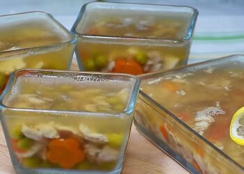 Холодець з курки, фото: кадр з відео