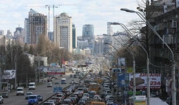 Из-за аварии в направлении Вышгорода образовалась километровая пробка