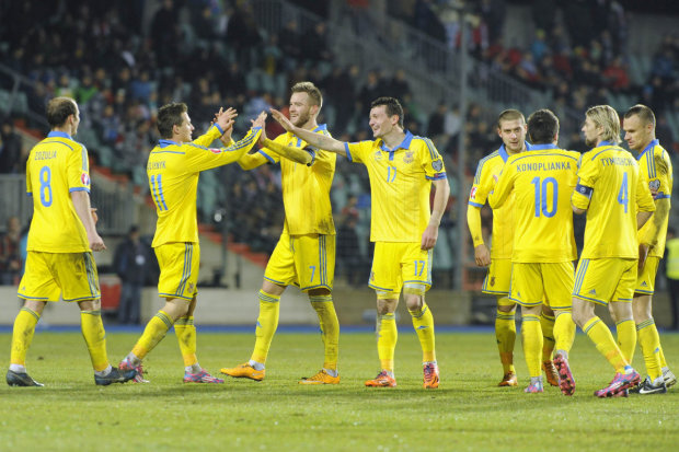 Все цвета радуги: сборная Украины одела новую форму