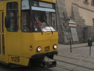 Транспорт Львова, скрін з відео