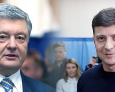 Зеленский и Порошенко