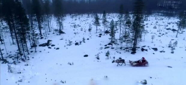 Санта Клаус, фото: скріншот з відео