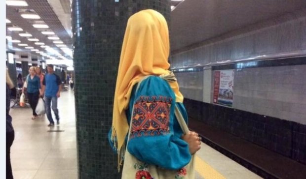 Мусульманка в вишиванці вразила киян (фото)