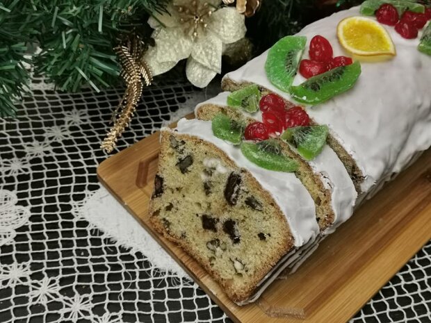 Рождественский кекс, фото Ирина Долина: Facebook "Что приготовить на ужин"