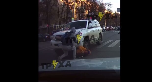 ДТП в Харькове, скриншот: Youtube
