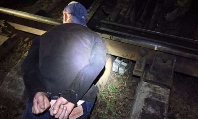 СБУ задержала диверсанта на харьковской железной дороге