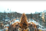 Новорічний Львів, скріншот з відео