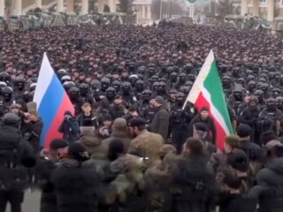Кадирівці, фото: скріншот з відео
