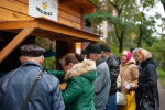 Пенсіонери в "Обід без бід", фото: пресслужба "Життєлюб"