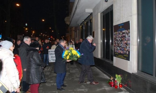 Поляки почтили память героев Майдана