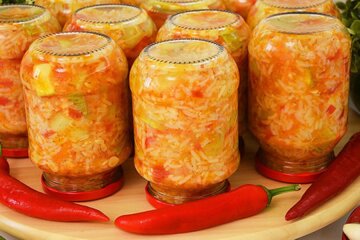 Кабачки з рисом, скріншот