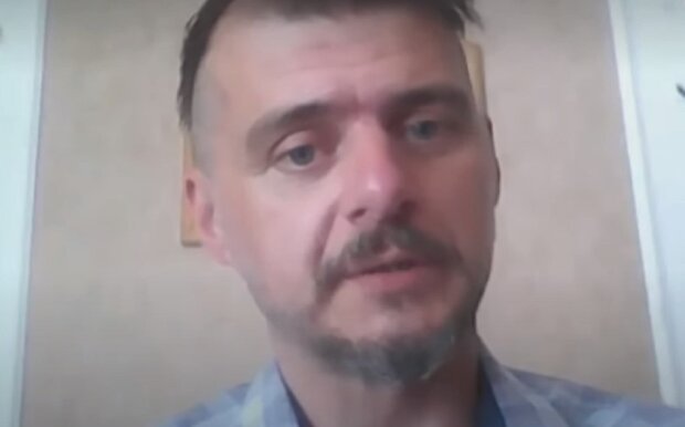 Херсонський активіст Молчанов. Фото: скриншот Youtube